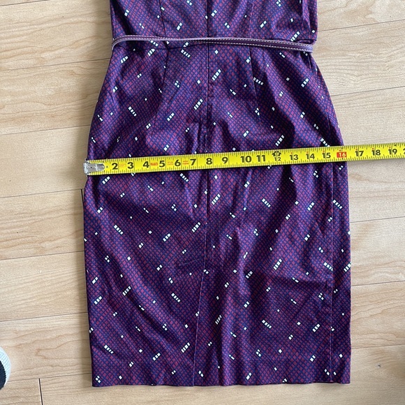 Gazel Italian brand dress size 40Eu, purple, navy and white - Picture 11 of 12